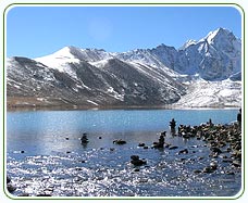 places to visit in sikkim - Gurudongmar Lake